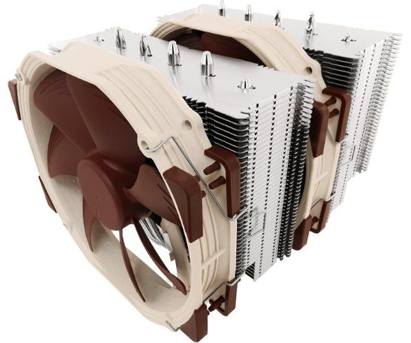 מאוורר NOCTUA NH-D15 250W TDP DUAL 140mm FAN Intel Amd Brown