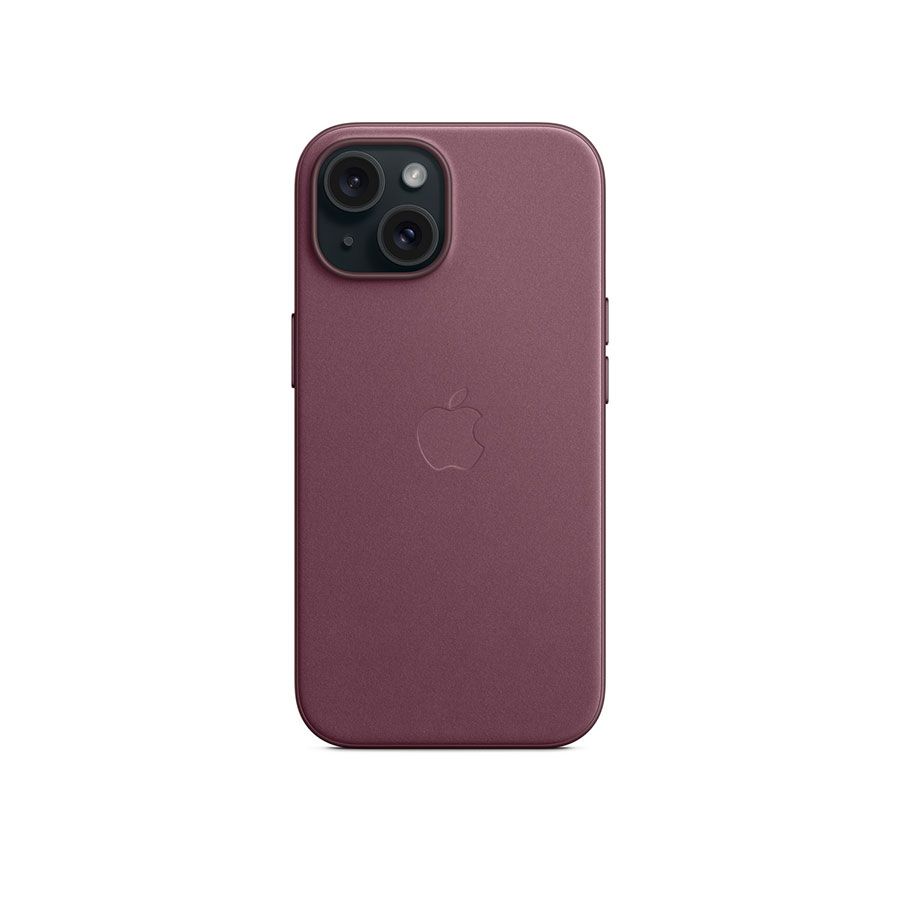 iPhone 15 Series FineWoven Case with MagSafe - Mulberry