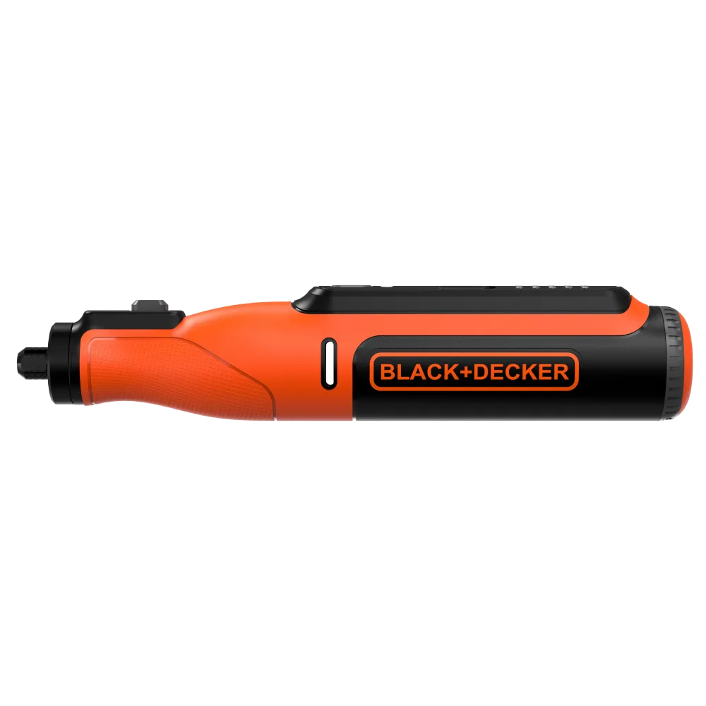 Multitool נטען 48 אביזרים BLACK&DECKER 7.2V סוללת ליתיום 1.5Ah מהירות 3500-29500 סל"ד באחריות יבואן רשמי
