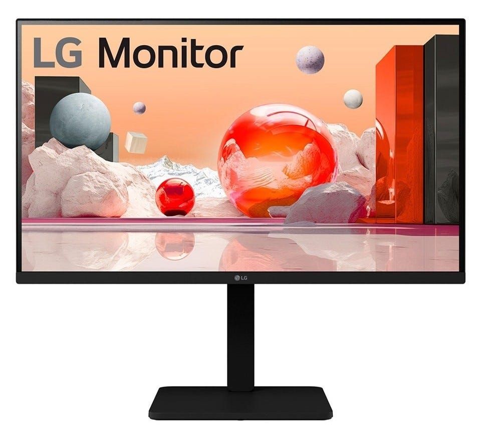 מסך מחשב מקצועי 24 IPS FHD תוצרת LG דגם: 24BA550-B במבצע!