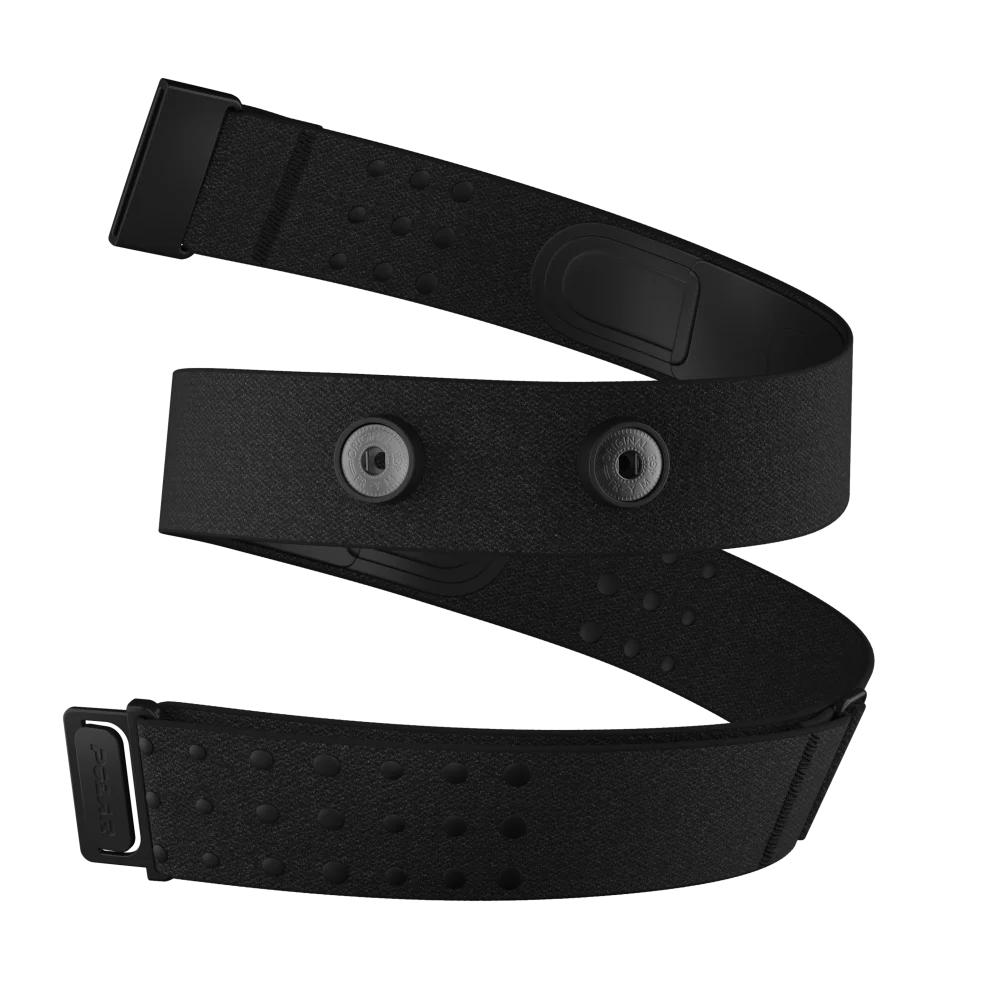רצועת דופק לחזה Polar H10 – Bluetooth ו-ANT+ – עמידות במים עד 30 מטר – זיכרון מובנה – סוללה עד 400 שעות – מידות M-XXL – צבע שחור – אחריות שנתיים