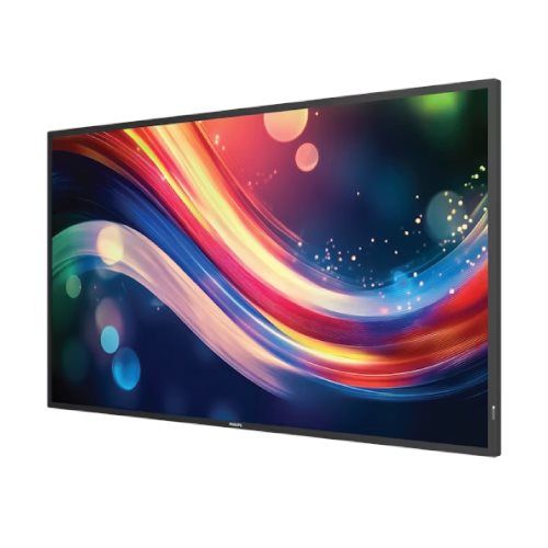 מסך שילוט מקצועי Philips 50" 4K UHD דגם 50BDL4050Q - בהירות 500 ניט לעבודה רציפה 24/7 עם Android 10