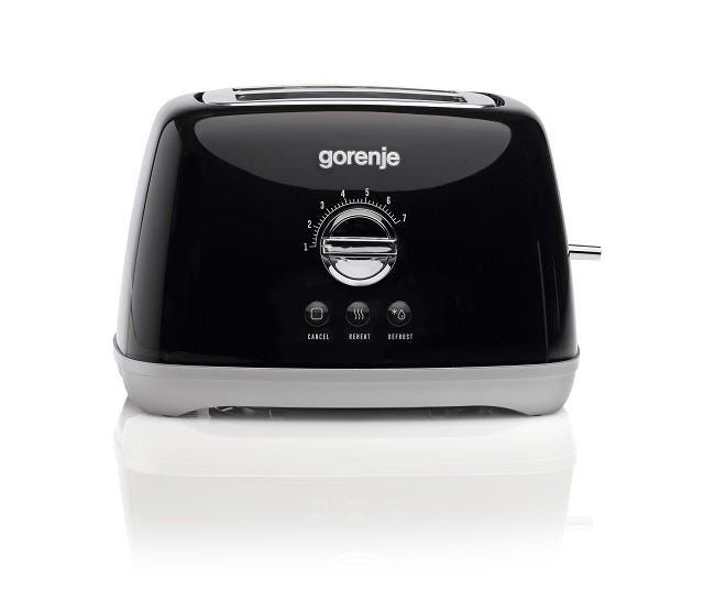 מצנם בצבע שחור gorenje בעיצוב רטרו דגם T900RLBK