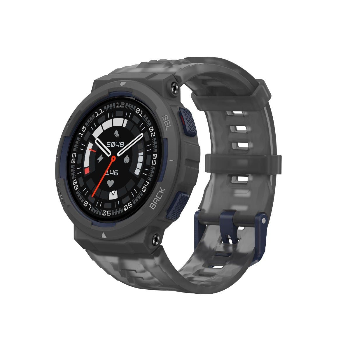 שעון חכם Amazfit דגם ACTIVE EDGE צבע Midnight Pulse