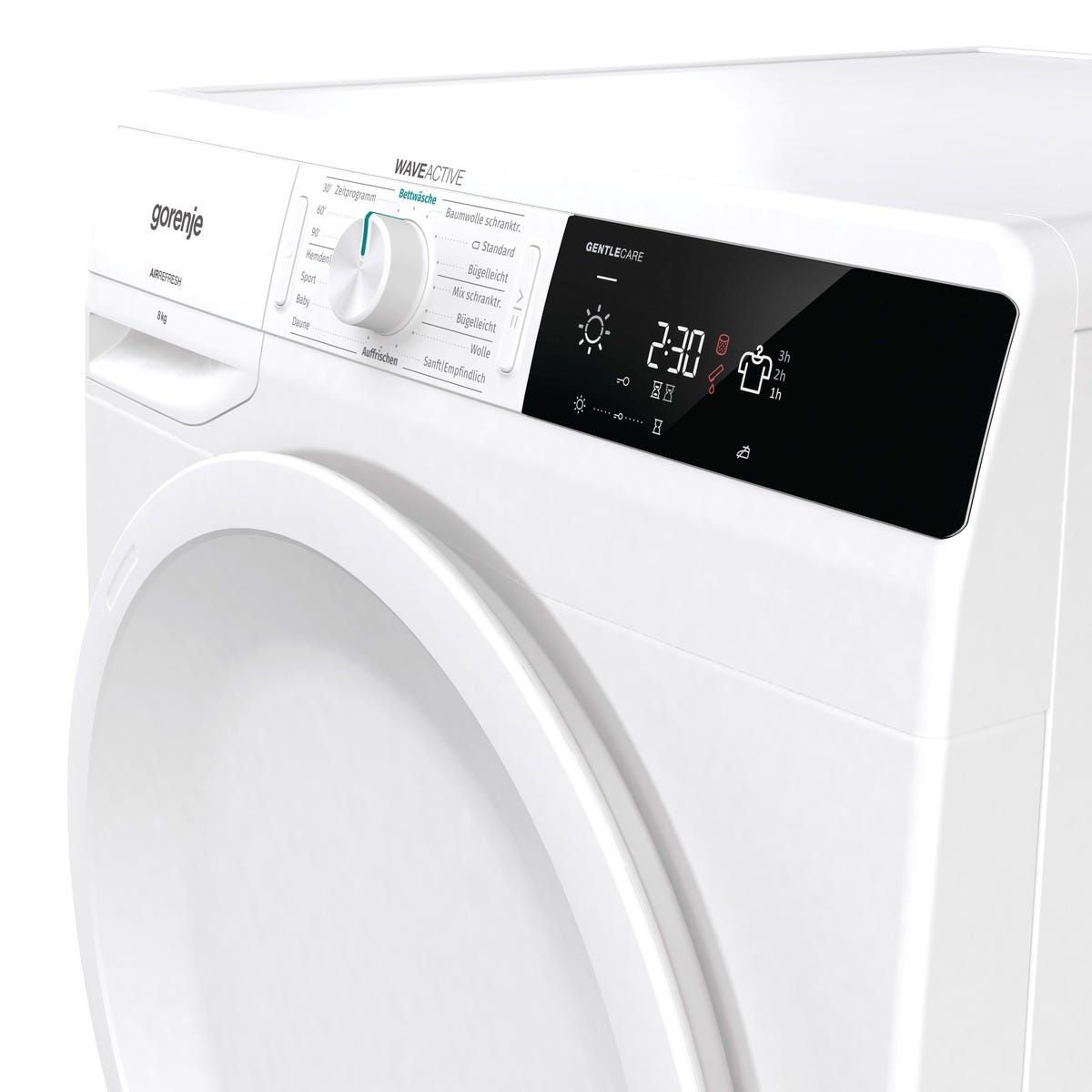 מייבש כביסה קונדנסור 8 קג גורנייה gorenje דגם DE8B