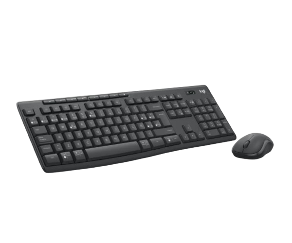 סט מקלדת ועכבר אלחוטי Logitech MK370 Combo for Business – צבע שחור – חיבור אלחוטי ובלוטות'