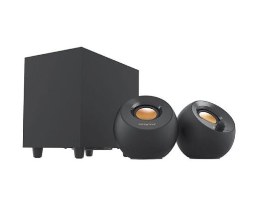 ⁦רמקולים Black Creative Pebble Plus 2.1 USB⁩ – תמונה ⁦3⁩