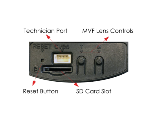 ⁦מצלמת כיפה PROVISION IP DAI-380IPE-MVF 8MP 40M IR Motorized VF⁩ – תמונה ⁦3⁩