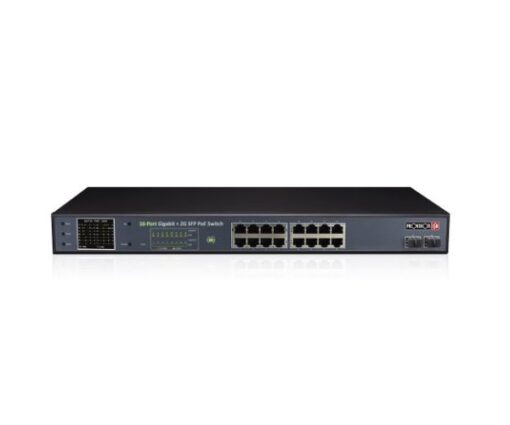 ⁦מתג Provision 16 PORT Giga full POE Switch avg 15.6W Max 30W⁩ – תמונה ⁦2⁩