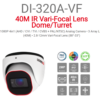 מצלמת כיפה Provision AHD DI-320A-VF 2MP Vari-Focal 40M IR