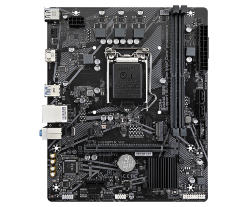 ⁦לוח לדור 11 10 Gigabyte H510M K V2 DDR4 HDMI⁩ – תמונה ⁦2⁩