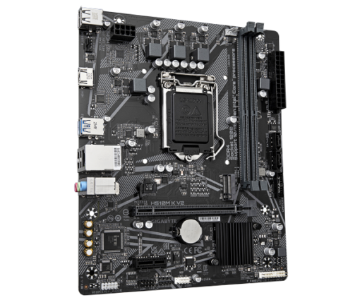 ⁦לוח לדור 11 10 Gigabyte H510M K V2 DDR4 HDMI⁩ – תמונה ⁦3⁩