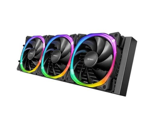 ⁦קירור נוזלי משולש ANTEC VORTEX 360 ARGB include Controller⁩ – תמונה ⁦2⁩
