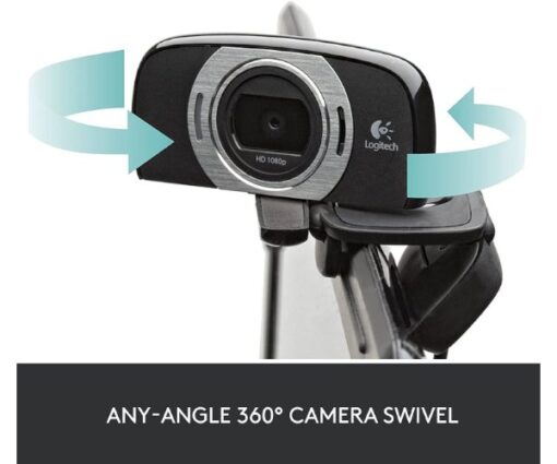 ⁦מצלמת רשת MIC 360 Degree Swivel + LOGITECH C615 FHD⁩ – תמונה ⁦2⁩