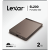 Lexar External Portable SSD 2TB LSL200X002T-RNNNG