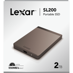 Lexar External Portable SSD 2TB LSL200X002T-RNNNG