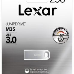 Lexar JumpDrive USB 3.0 M35 256GB Silver Housing LJDM035256G-BNSNG