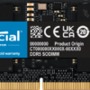 Crucial SODIMM 16GB DDR5 4800Mhz CL40 (16Gbit) CT16G48C40S5