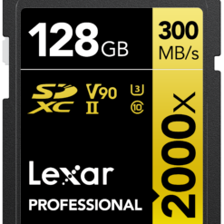 Lexar Professional 2000x 128GB SDHC™ UHS-II C10 V90 U3 LSD2000128G-BNNNG