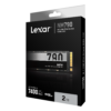 Lexar SSD LNM-790 2TB M.2 NVMe High Speed PCIe Gen4X4 LNM790X002T-RNNNG