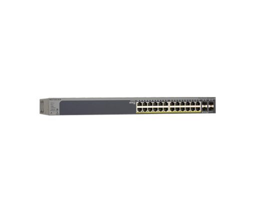 סוויץ חכם מנוהל NETGEAR GS728TPP SMART MANAGED POE 28PORT