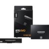 דיסק SAMSUNG EVO870 500GB 2.5 SSD SATA III