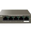 מתג לא מנוהל Tenda 5 Port With 4 PORT POE Gigabit Switch 63W