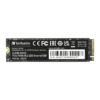 VERBATIM Vi3000 PCIe NVMe M.2 SSD 512GB 49374