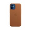 iPhone 12 mini Leather Case with MagSafe - Saddle Brown