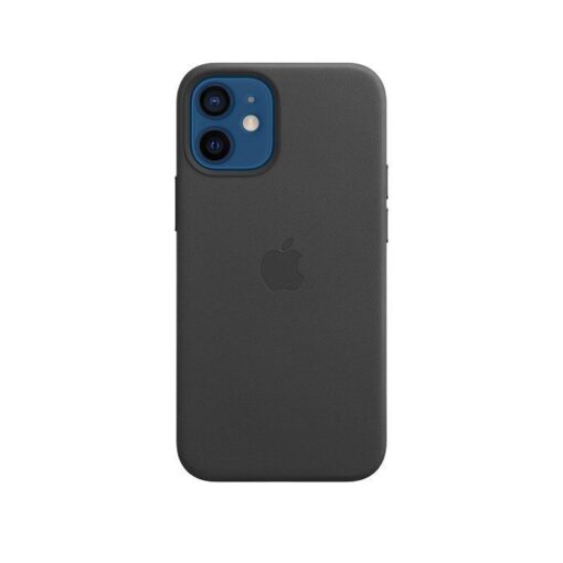 ⁦iPhone 12 mini Leather Case with MagSafe - Product)RED)⁩ – תמונה ⁦2⁩