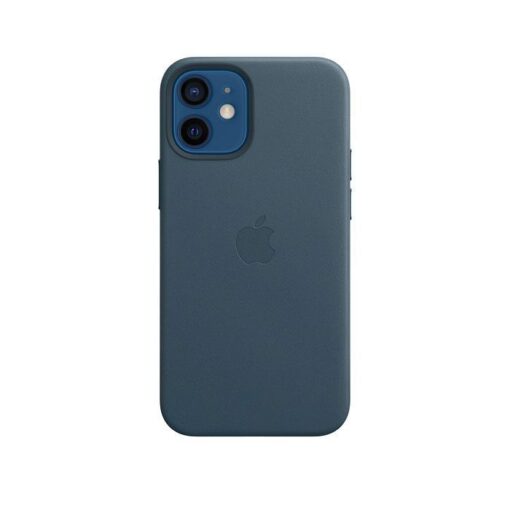⁦iPhone 12 mini Leather Case with MagSafe - Product)RED)⁩ – תמונה ⁦4⁩