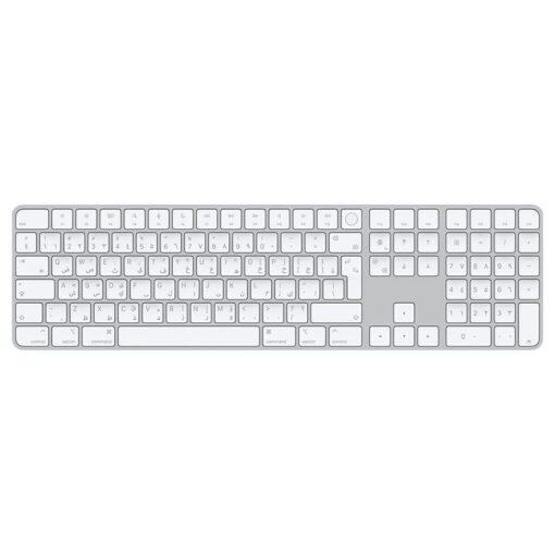 ⁦Magic Keyboard with Touch ID and Numeric Keypad for Macs with Apple silicon - מקלדת בערבית⁩ – תמונה ⁦2⁩