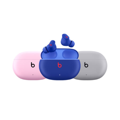 ⁦Beats Studio Buds – True Wireless Noise Cancelling Earphones - White⁩ – תמונה ⁦7⁩