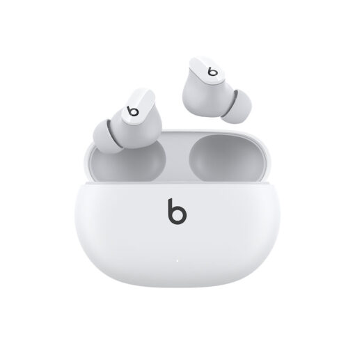 ⁦Beats Studio Buds – True Wireless Noise Cancelling Earphones - White⁩ – תמונה ⁦5⁩