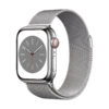Apple Watch Series 8 GPS + Cellular 41mm Stainless Steel Case with Milanese Loop - Apple Watch Series 8 GPS + Cellular 41mm Gold Stainless Steel Case with Gold Milanese Loop