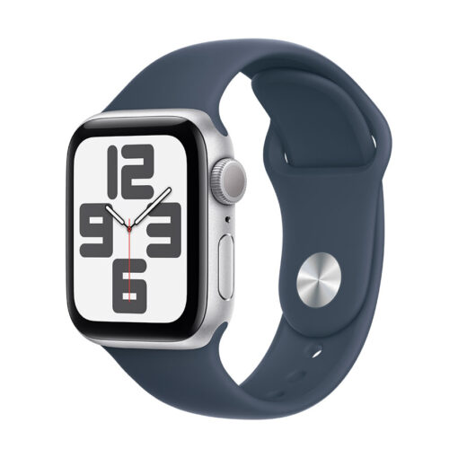 ⁦Apple Watch SE GPS 40mm Aluminium Case with Sport Band - M L - Apple Watch SE GPS 40mm Midnight Aluminium Case with Midnight Sport Band - M L⁩ – תמונה ⁦4⁩