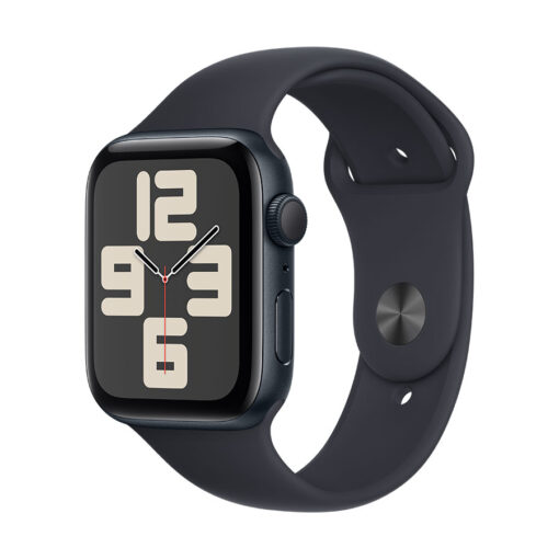 ⁦Apple Watch SE GPS 44mm Aluminium Case with Sport Band - S M - Apple Watch SE GPS 44mm Starlight Aluminium Case with Starlight Sport Band - S M⁩ – תמונה ⁦2⁩