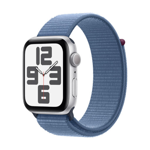⁦Apple Watch SE GPS 44mm Aluminium Case with Sport Loop - Apple Watch SE GPS 44mm Midnight Aluminium Case with Midnight Sport Loop⁩ – תמונה ⁦3⁩