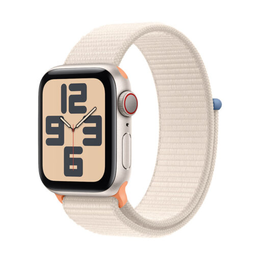 ⁦Apple Watch SE GPS + Cellular 44mm Aluminium Case with Sport Loop⁩ – תמונה ⁦4⁩