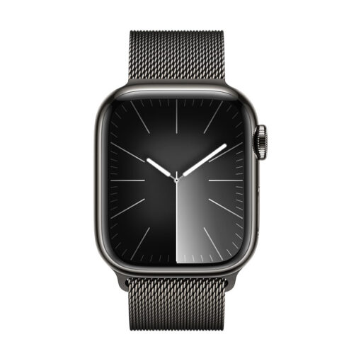 ⁦Apple Watch Series 9 GPS + Cellular 41mm Stainless Steel Case with Milanese Loop - Apple Watch Series 9 GPS + Cellular 41mm Gold Stainless Steel Case with Gold Milanese Loop⁩ – תמונה ⁦3⁩