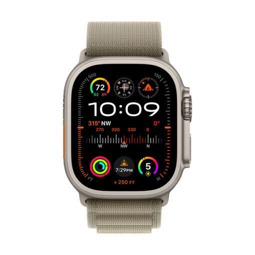 ⁦Apple Watch Ultra 2 GPS + Cellular, 49mm Titanium Case⁩ – תמונה ⁦2⁩