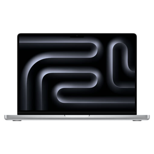 ⁦Apple MBP 14 M3 chip with 8‑core CPU and 10‑core GPU,8GB,1TB SSD - Silver⁩ – תמונה ⁦2⁩