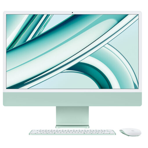 ⁦Apple 24-inch iMac with Retina 4.5K display: Apple M3 chip with 8‑core CPU and 10‑core GPU,8GB, 512GB SSD⁩ – תמונה ⁦3⁩