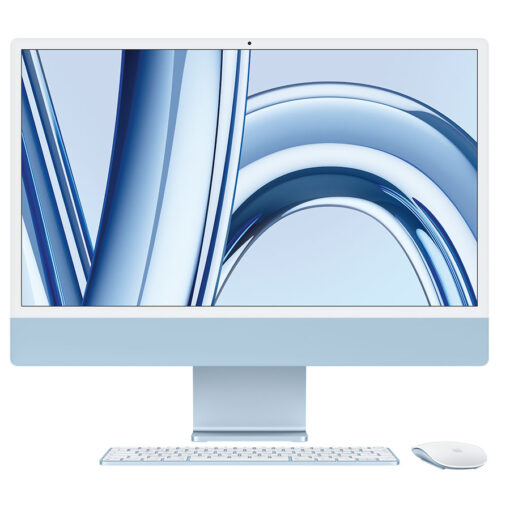 ⁦Apple 24-inch iMac with Retina 4.5K display: Apple M3 chip with 8‑core CPU and 10‑core GPU,8GB, 512GB SSD⁩ – תמונה ⁦4⁩
