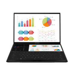 ASUS Zenbook Duo UX8406MA-14.0 OLED-3K-Touch ultra 9 Processor 32GB DDR 2TB M.2 SSD Win11 Home Gray 3YOS