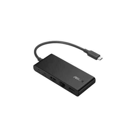 ⁦ASUS DC201 Dual 4K USB-C Dock   Type-C (output 96W)   Type-C port (in 100W)   USB 3.2   RJ-45   HDMI⁩ – תמונה ⁦2⁩