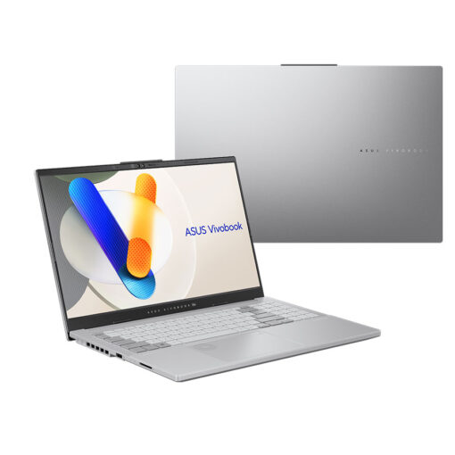 ⁦ASUS VivobookPro N6506MU 15.6 3K OLED Ultra7 155H 16GB DDR5 1TB M.2 SSD RTX™4050-6gb Silver FD 3YOS⁩ – תמונה ⁦2⁩