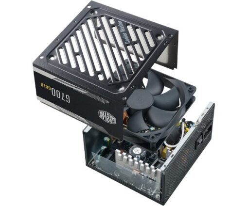 ⁦ספק כוח Cooler Master G700 GOLD 80 Plus GOLD 120MM Fan⁩ – תמונה ⁦4⁩