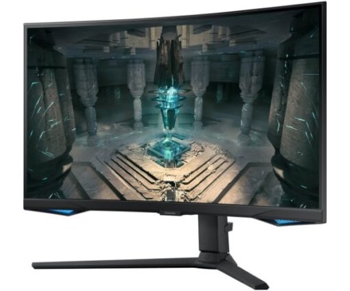 ⁦מסך SAMSUNG 32 Odyssey G65B 240Hz 2K Curved Smart 1ms FreeSync⁩ – תמונה ⁦2⁩