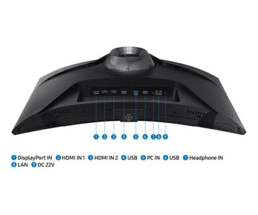 ⁦מסך SAMSUNG 32 Odyssey G65B 240Hz 2K Curved Smart 1ms FreeSync⁩ – תמונה ⁦5⁩